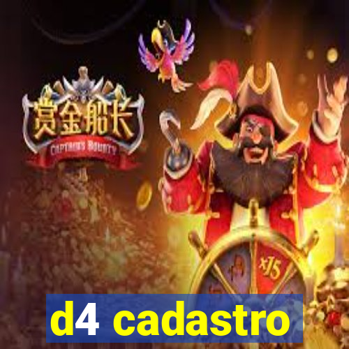 d4 cadastro